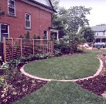 NEW SIDE YARD - JUST PLANTED, click to view enlarged