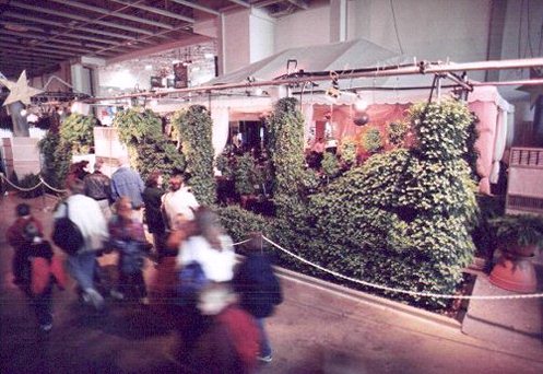 The Vertical Garden during the Fair